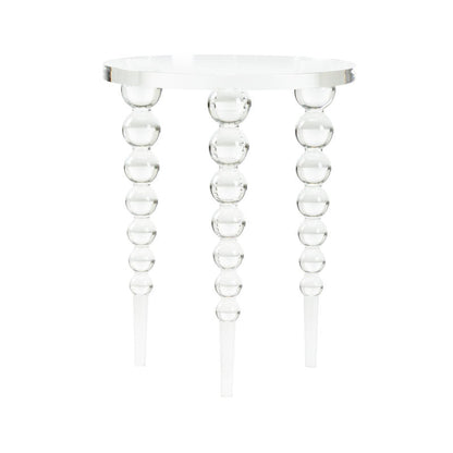 Chelsea House Bolla Acrylic Made Clear Side Table