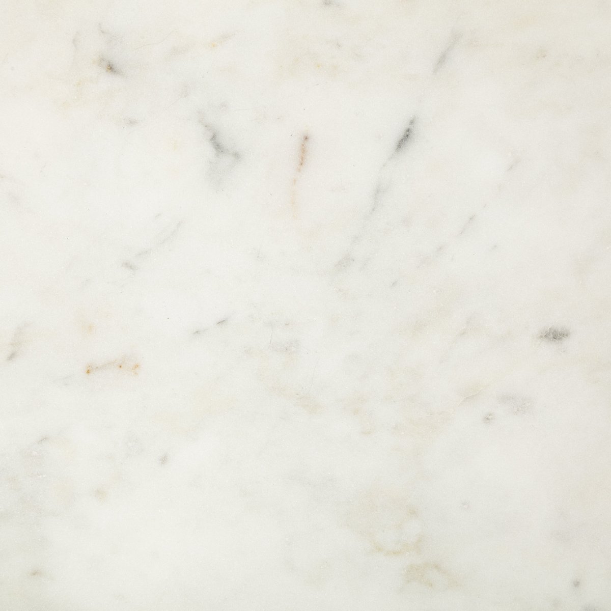 Mercana Bombola White Marble Top Round Accent Table