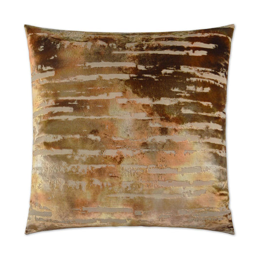 D.V. Kap Bonbons Caramel Brown Throw Pillow Insert