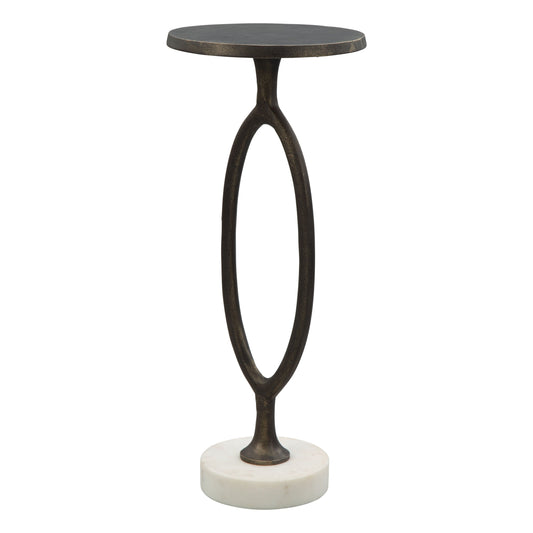 Bonita Accent Table Bronze-Side Tables-Zuo Modern-LOOMLAN