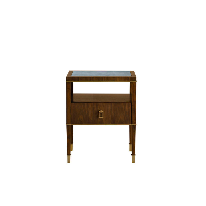 Wildwood Brady Wooden Rectangular Bedside Table