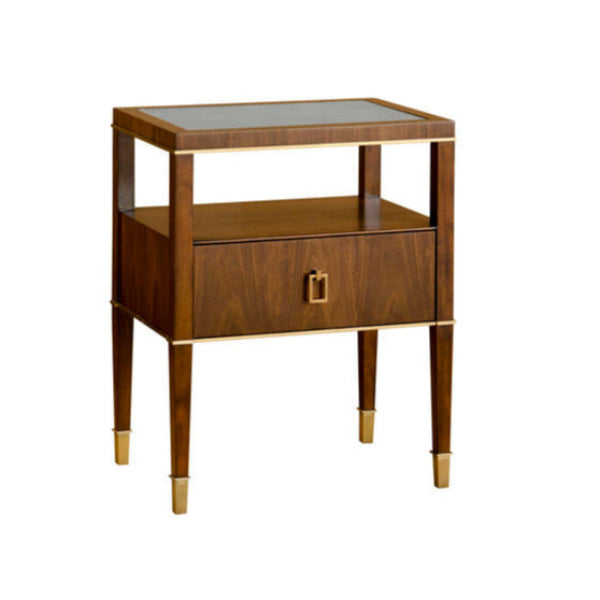Wildwood Brady Wooden Rectangular Bedside Table