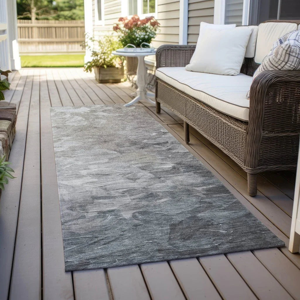 LOOMLAN Rugs Braearis Brown Washable Indoor-Outdoor Rug