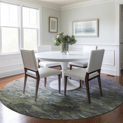 LOOMLAN Rugs Braearis Lavender Washable Indoor-Outdoor Rug
