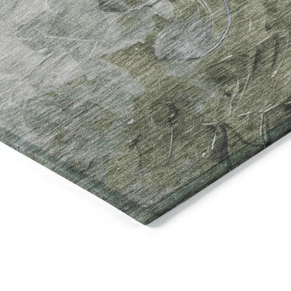 LOOMLAN Rugs Braearis Lavender Washable Indoor-Outdoor Rug