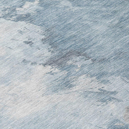 LOOMLAN Rugs Braeas Sky Washable Indoor-Outdoor Rug