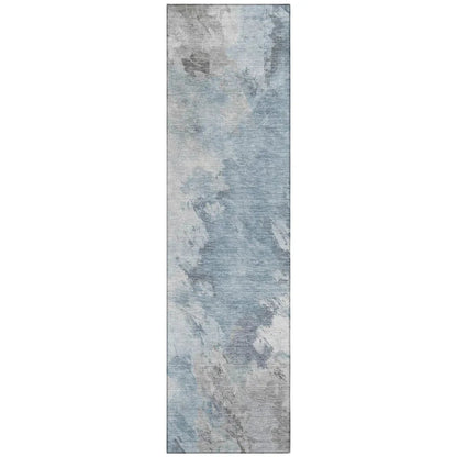 LOOMLAN Rugs Braeas Sky Washable Indoor-Outdoor Rug