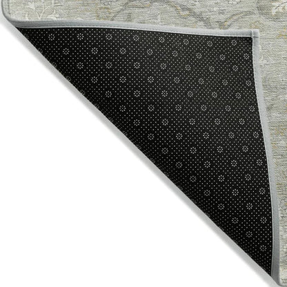 LOOMLAN Rugs Braeor Brown Washable Indoor-Outdoor Rug