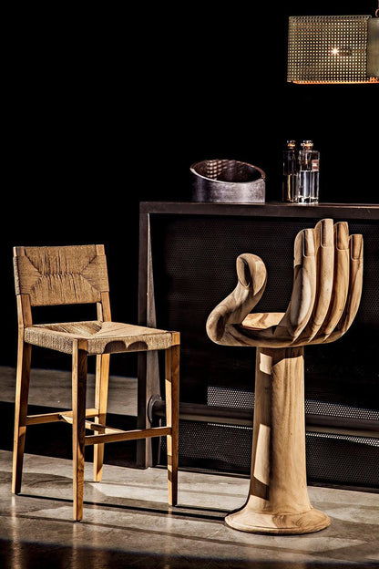 Bran Counter Stool-Counter Stools-Noir-Sideboards and Things