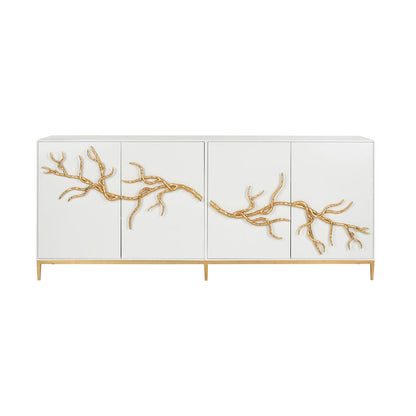 Chelsea House Branch Wooden White Sideboard