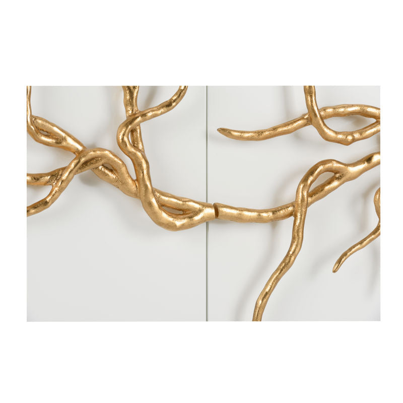 Chelsea House Branch Wooden White Sideboard