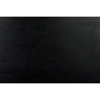 Noir Brancusi Black Wooden Bed Frame
