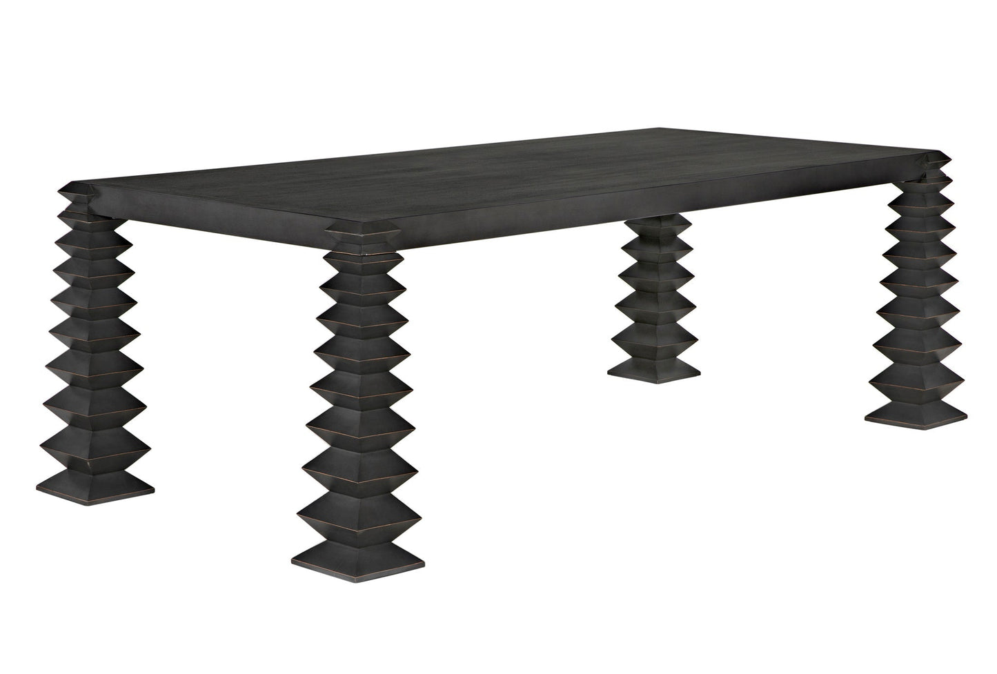 Brancusi Table-Dining Tables-Noir-Sideboards and Things