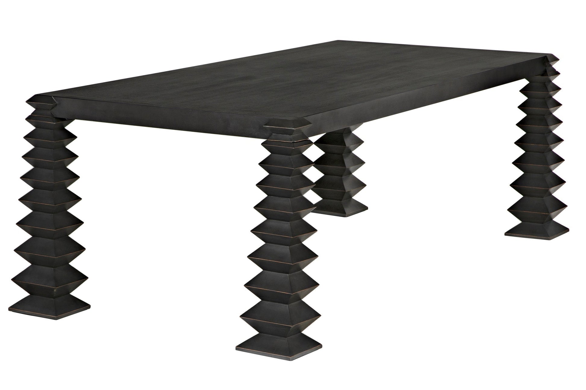 Brancusi Table-Dining Tables-Noir-Sideboards and Things