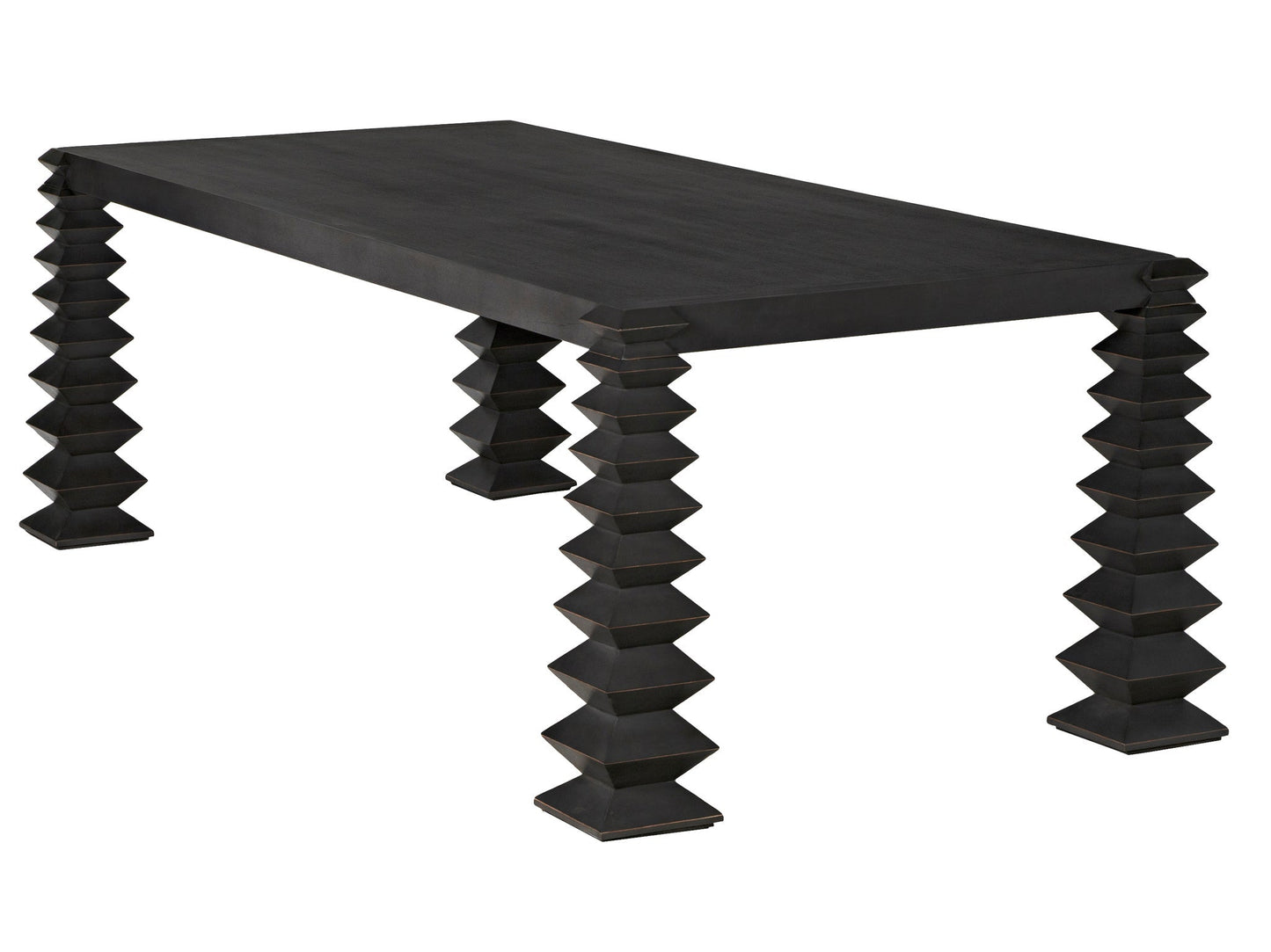 Brancusi Table-Dining Tables-Noir-Sideboards and Things