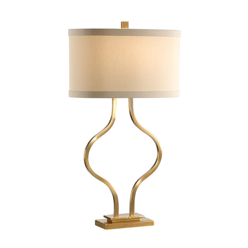 Wildwood Brass Bow Antiqued Brass Finish Table Lamp