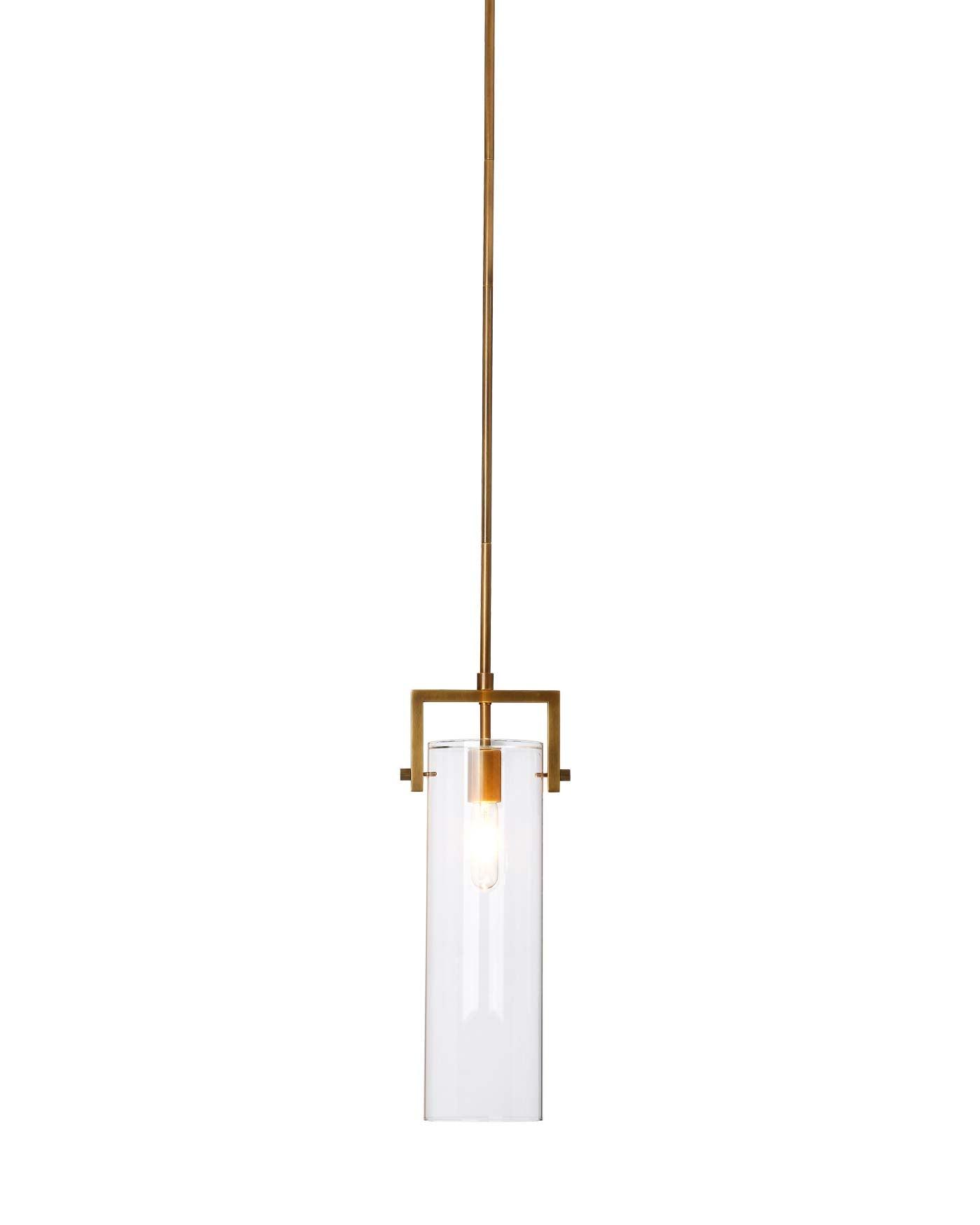 Brass and Glass Over Island Lighting Cambrai Pendant Small Pendants Sideboards and Things By Jamie Young