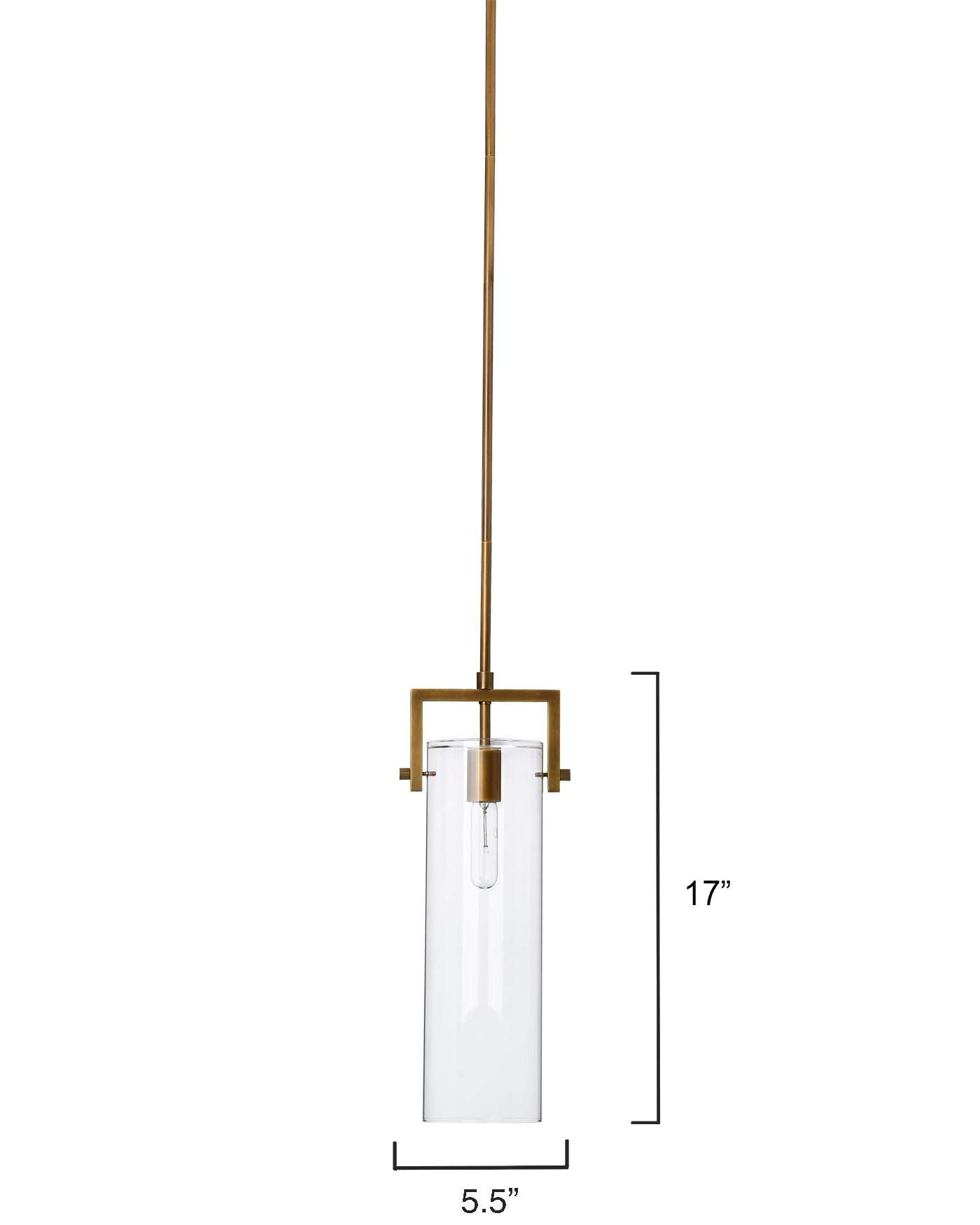 Brass and Glass Over Island Lighting Cambrai Pendant Small Pendants Sideboards and Things By Jamie Young