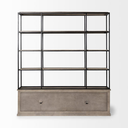 Mercana Braxton Iron Three Shelves Etegere