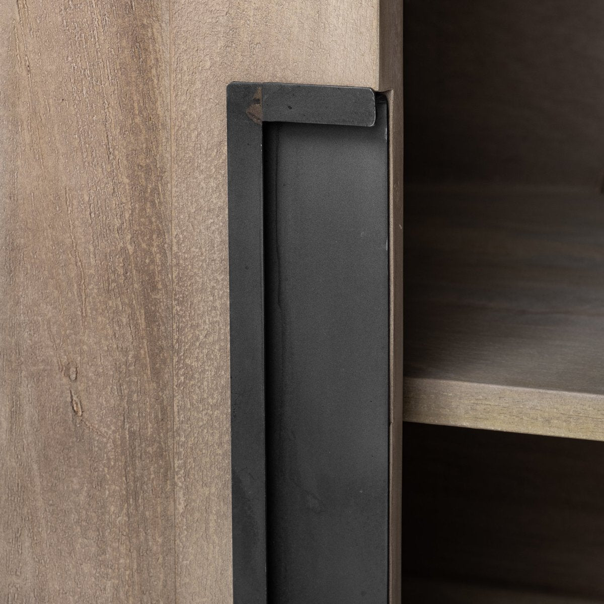 Mercana Braxton Iron Three Shelves Etegere