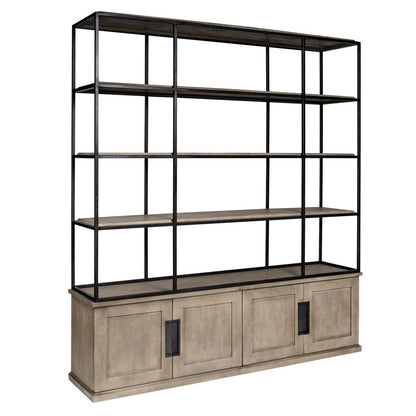 Mercana Braxton Iron Three Shelves Etegere