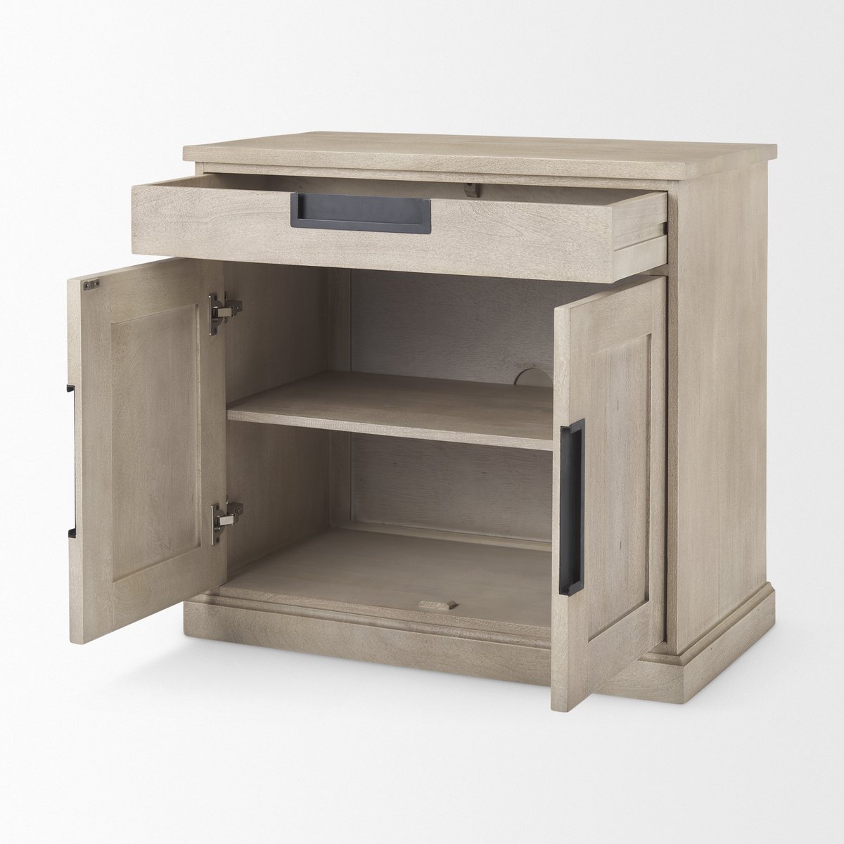 Mercana Braxton One Drawer Wooden Accent Cabinet