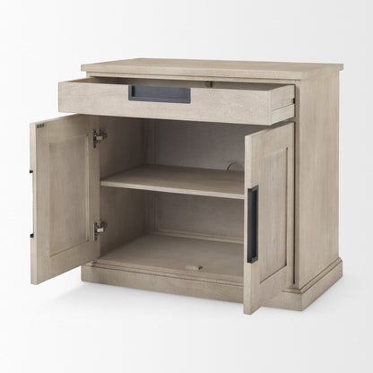 Mercana Braxton One Drawer Wooden Accent Cabinet
