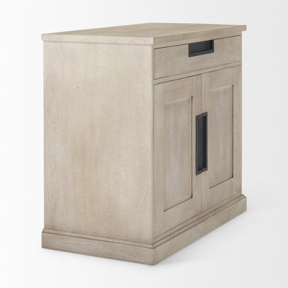 Mercana Braxton One Drawer Wooden Accent Cabinet