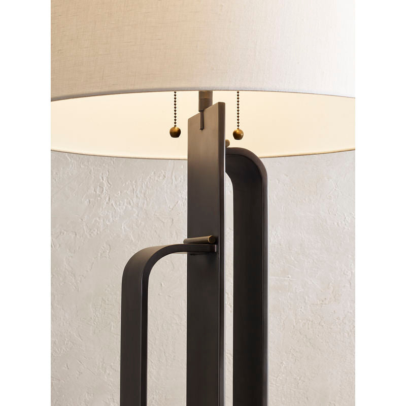 Wildwood Brazing Antique Brass Made Table Lamp