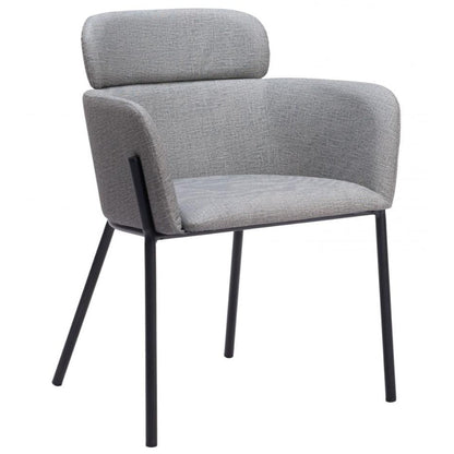 Bremor Steel Dining Arm Chair 2PC