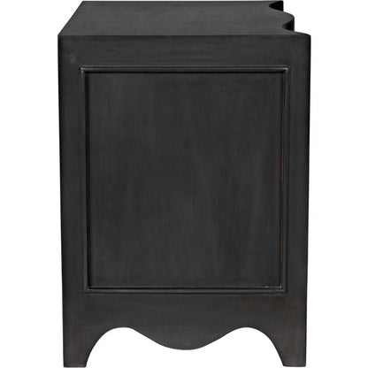Noir Brentford Wood Black Dresser