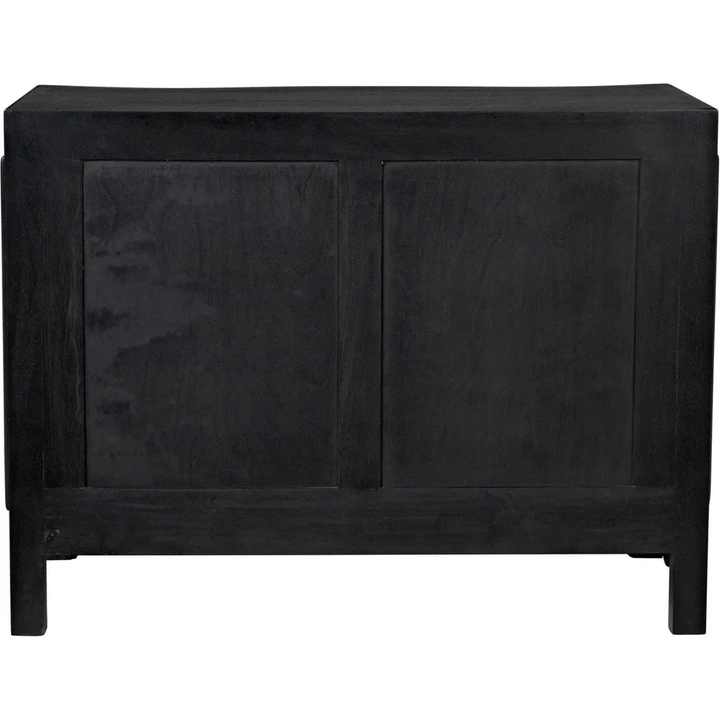 Noir Brentford Wood Black Dresser