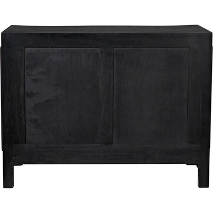 Noir Brentford Wood Black Dresser