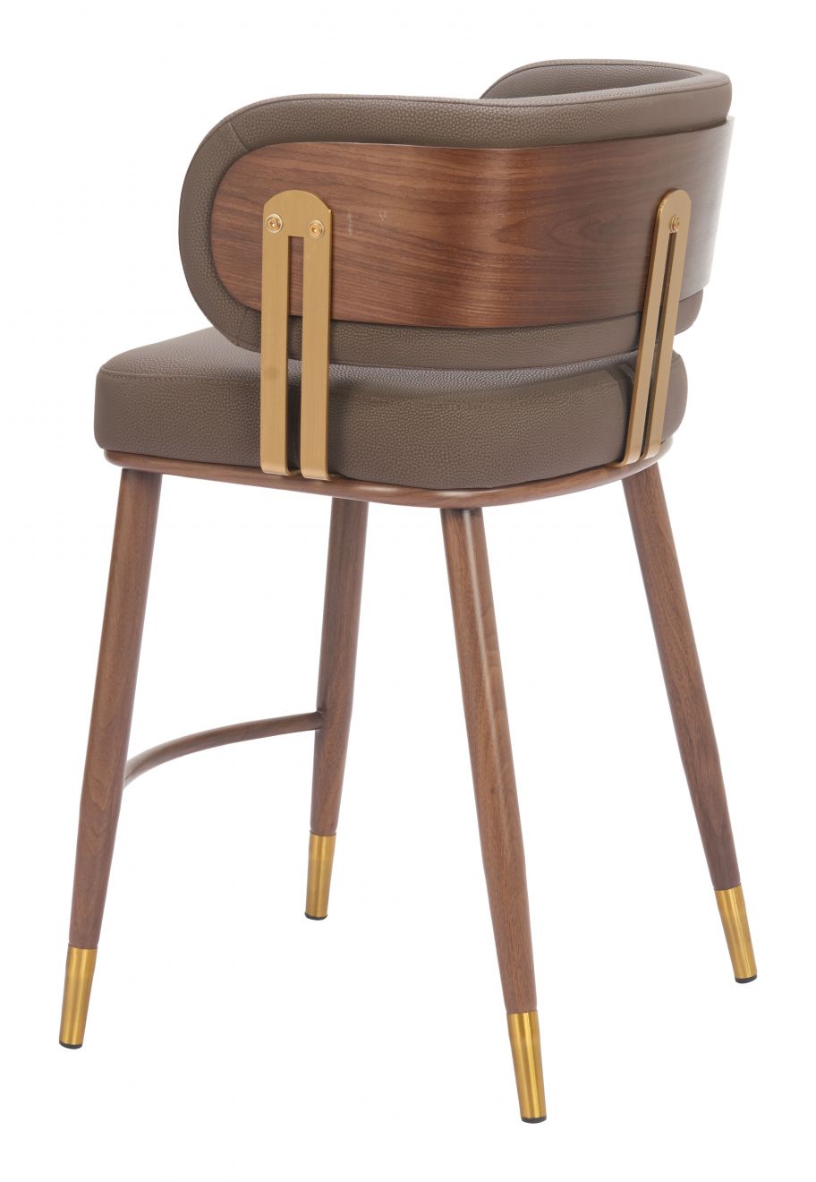 Zuo Modern Brew Faux Leather Counter Stool