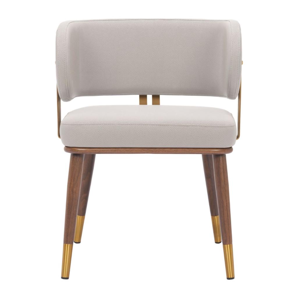 Brew Wood & Steel Dining Chair 2PC