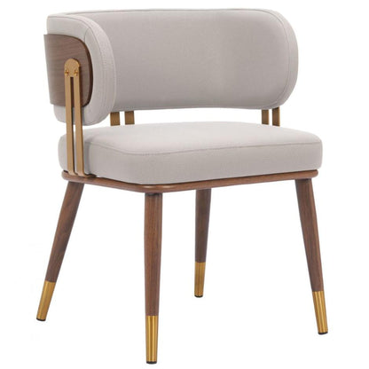 Brew Wood & Steel Dining Chair 2PC