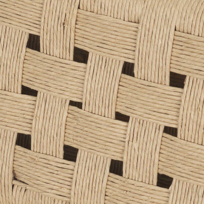 Mercana Brinley Woven Paper Rope Dining Chair 2PC