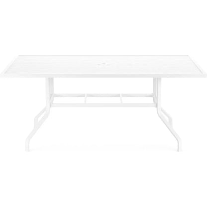 Bristol Aluminum Outdoor Dining Table -- view 3