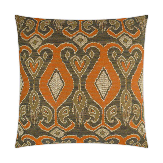 D.V. Kap Bristol Orange Throw Pillow With Insert