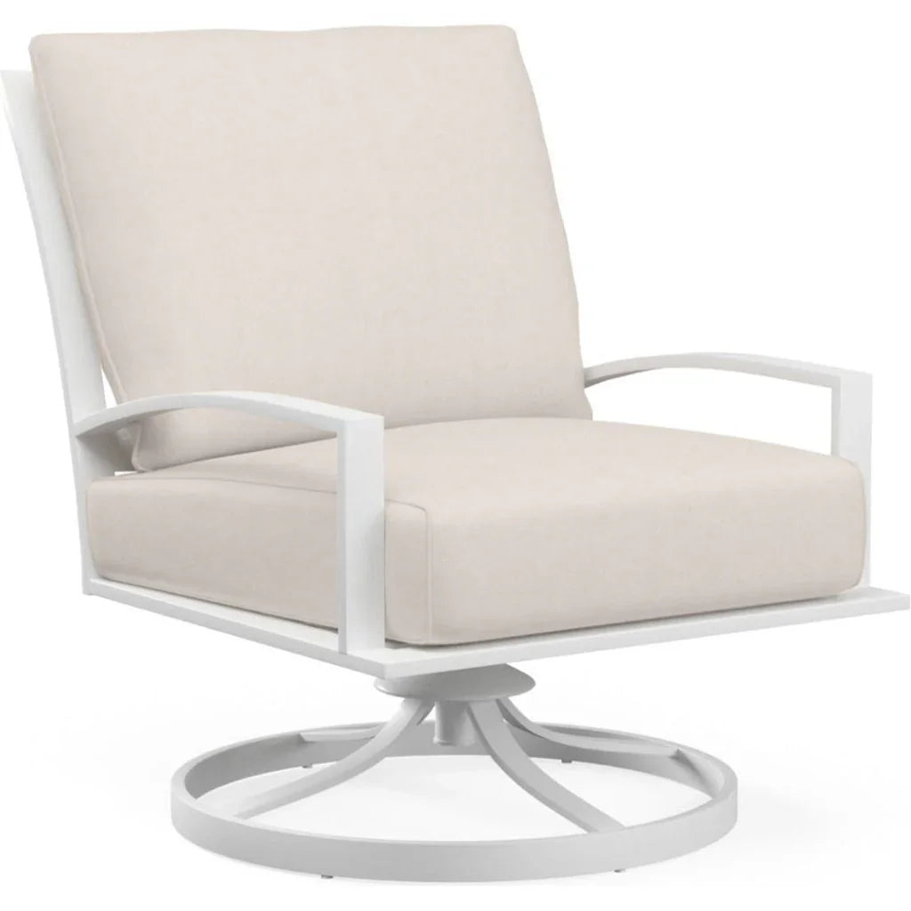 Bristol Sunbrella Swivel Outdoor Accent Chair -- view 11