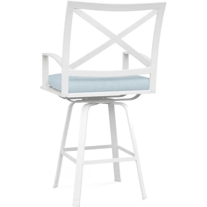 Bristol Sunbrella Swivel Outdoor Barstool -- view 2