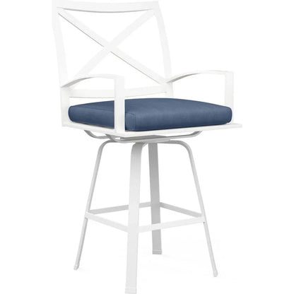 Bristol Sunbrella Swivel Outdoor Barstool -- view 4