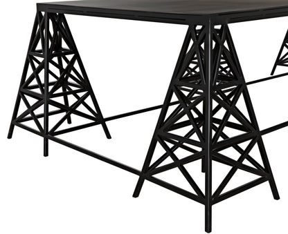 Brixton Coffee Table-Coffee Tables-Noir-Sideboards and Things