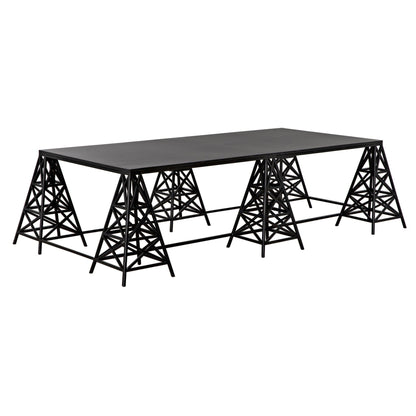 Brixton Coffee Table-Coffee Tables-Noir-Sideboards and Things