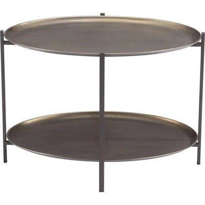 Bronson Coffee Table Bronze - LOOMLAN - Zuo Modern - Coffee Tables