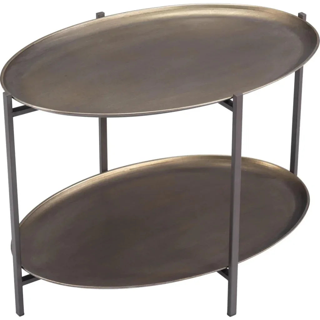 Bronson Coffee Table Bronze - LOOMLAN - Zuo Modern - Coffee Tables