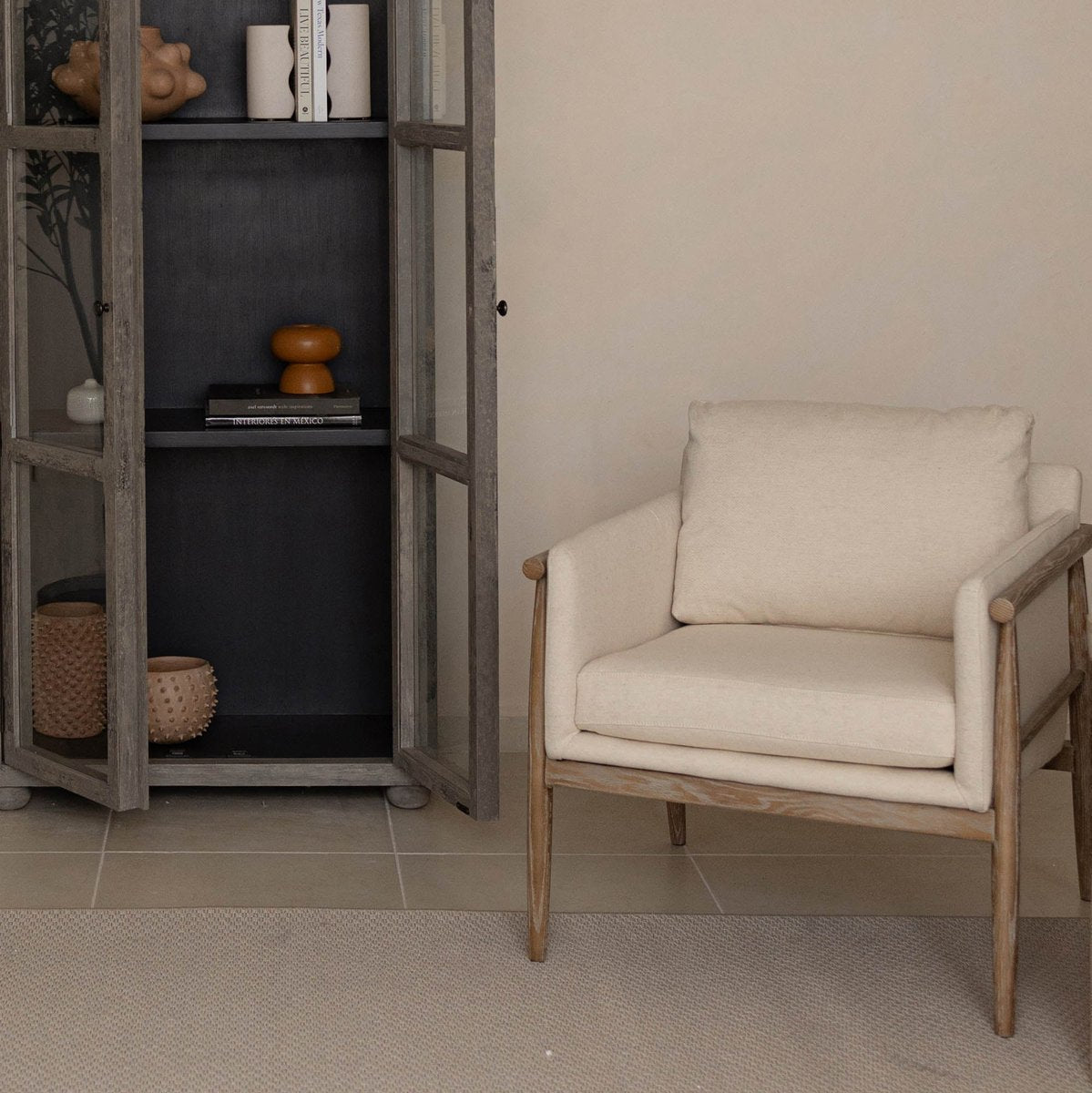 LH Home Bronte Fabric Club Chair