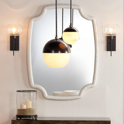 Bronze Alabaster Metro 6 Light Chandelier Chandeliers Sideboards and Things By Jamie Young