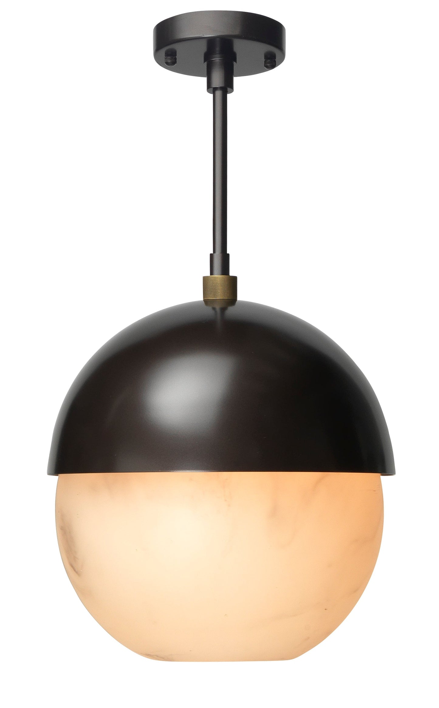 Bronze Metro Dome Shade Pendant Light Over Island Pendants Sideboards and Things By Jamie Young