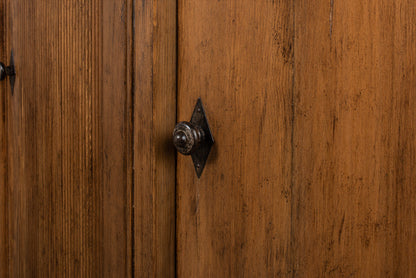 Brooks Demilune Brown-Sideboards-Sarreid-LOOMLAN